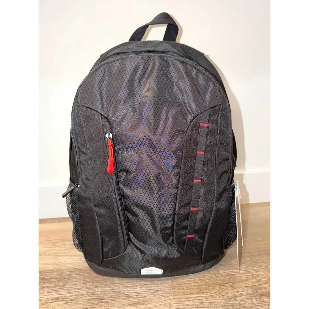 Black Reebok backpack 18" - Picture 1 of 7